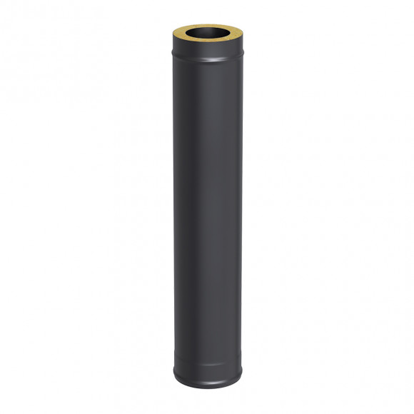 Сэндвич-труба BLACK (AISI 430/0,8мм), L-1м (200х300)