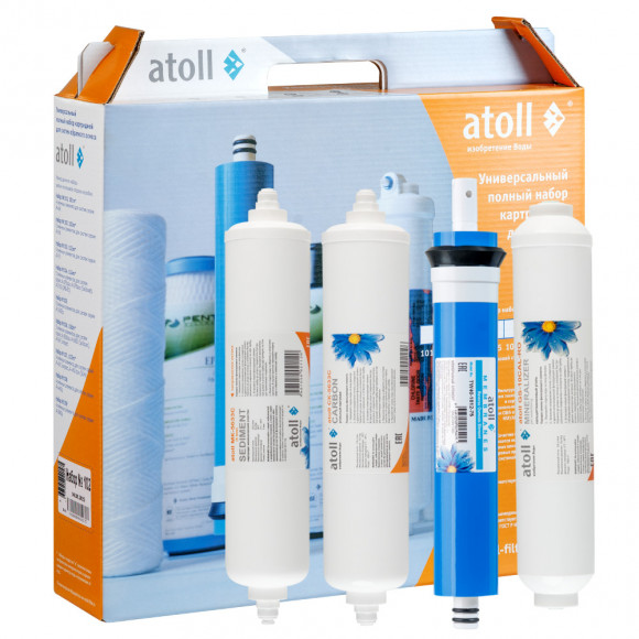 Комплект картриджей Atoll №112m STD (для Compact А-475m) Комплект картриджей Atoll №112m STD (для Compact А-475m)