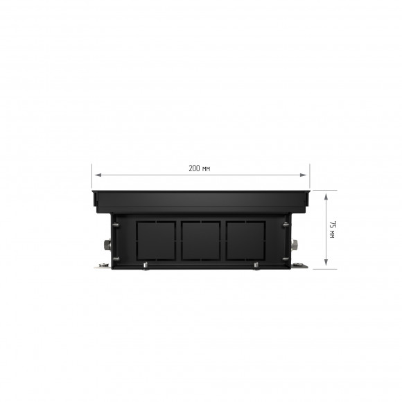 Конвектор внутрипольный Royal Thermo ATRIUM-75/200/900-DG-U-DB Конвектор внутрипольный Royal Thermo ATRIUM-75/200/900-DG-U-DB