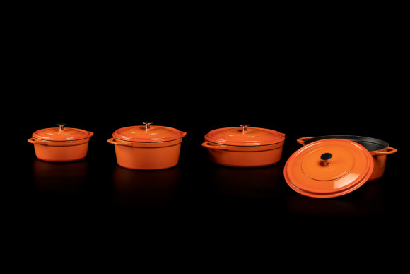 Глубокая кастрюля HS Y DT 24 ORANGE Глубокая кастрюля HS Y DT 24 ORANGE