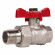 Кран шаровый Royal Thermo OPTIMAL 1/2" НГ, бабочка Кран шаровый Royal Thermo OPTIMAL 1/2" НГ, бабочка