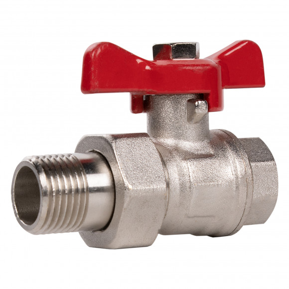 Кран шаровый Royal Thermo OPTIMAL 1/2" НГ, бабочка Кран шаровый Royal Thermo OPTIMAL 1/2" НГ, бабочка