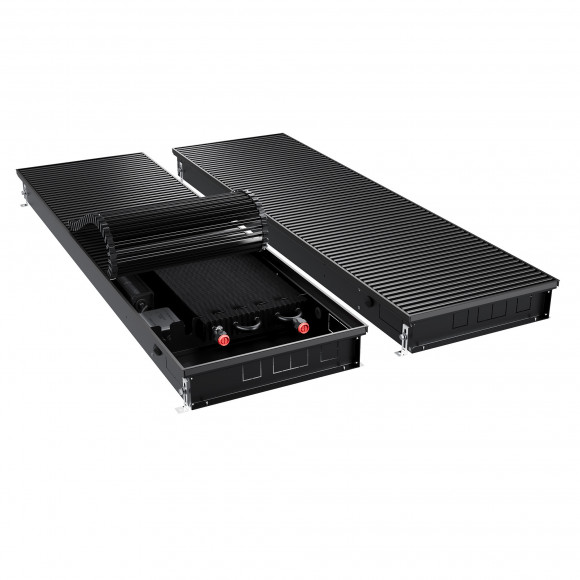 Конвектор внутрипольный Royal Thermo ATRIUM TURBO-90/400/1800-DG-U-BL Конвектор внутрипольный Royal Thermo ATRIUM TURBO-90/400/1800-DG-U-BL