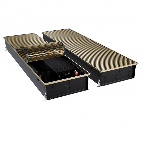 Конвектор внутрипольный Royal Thermo ATRIUM TURBO-150/400/2600-DG-U-AU Конвектор внутрипольный Royal Thermo ATRIUM TURBO-150/400/2600-DG-U-AU
