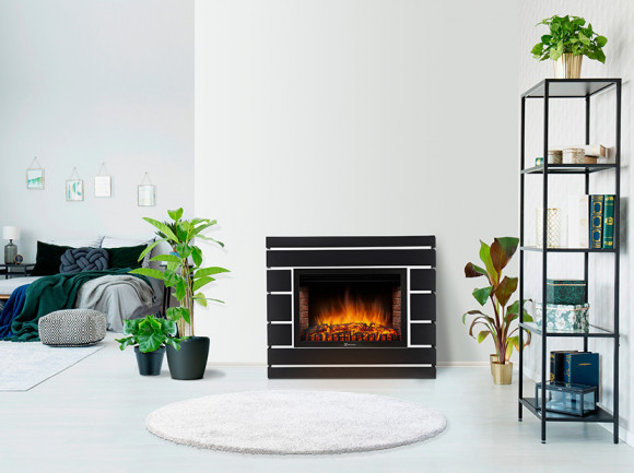 Портал Firelight Moderno 30 шпон чёрный дуб Портал Firelight Moderno 30 шпон чёрный дуб