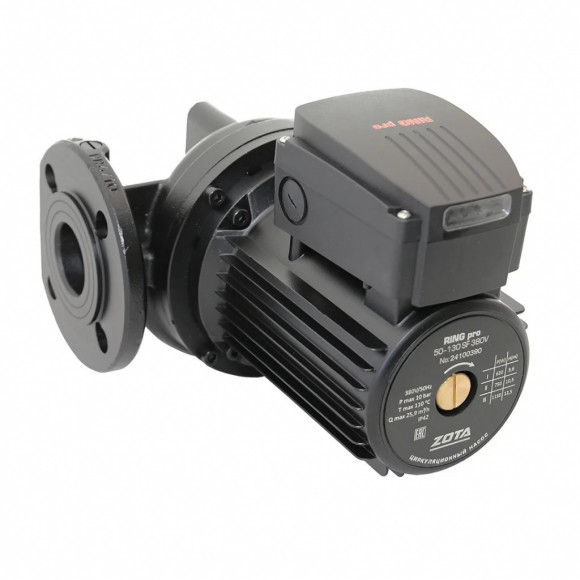 Насос циркуляционный ZOTA RING pro 50-130SF (3 скорости) 220V Насос циркуляционный ZOTA RING pro 50-130SF (3 скорости) 220V