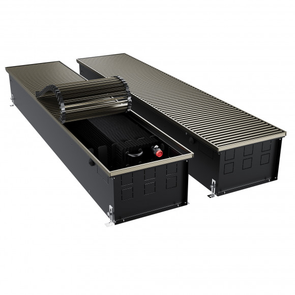 Конвектор внутрипольный Royal Thermo ATRIUM TURBO-190/300/2600-DG-U-DB Конвектор внутрипольный Royal Thermo ATRIUM TURBO-190/300/2600-DG-U-DB