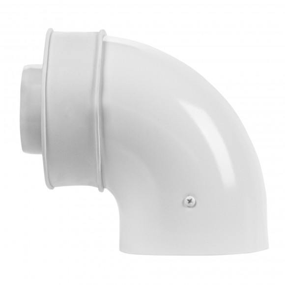 Отвод коаксиальный промежуточный Royal Thermo 60/100, 90 гр. M/M, подкл. через хомут Отвод коаксиальный промежуточный Royal Thermo 60/100, 90 гр. M/M, подкл. через хомут