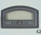 424 SVT дверца хлебной печи(герм.правая)со стеклом (180/230х410) 