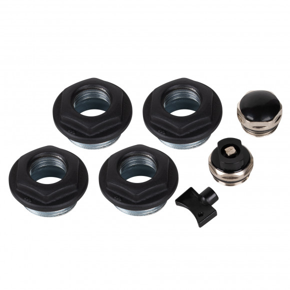 Комплект монтажный Royal Thermo 1”х 1/2" черный Комплект монтажный Royal Thermo 1”х 1/2" черный