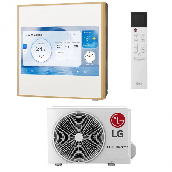 Инверторный настенный кондиционер (сплит-система) LG A09GA2
