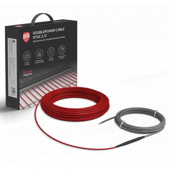Кабель нагревательный Royal Thermo RTDC 2-17-300 с терморегулятором RTS-16 Кабель нагревательный Royal Thermo RTDC 2-17-300 с терморегулятором RTS-16