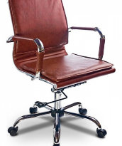 Кресло компьютерное Бюрократ CH-993-low коричневое
