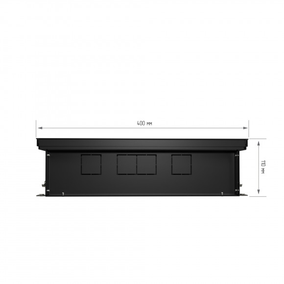 Конвектор внутрипольный Royal Thermo ATRIUM-110/400/2600-DG-U-AU