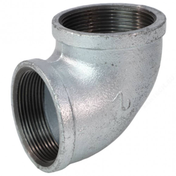 Угольник FITTEX чуг оц Ду40 (1 1/2") м/м Угольник FITTEX чуг оц Ду40 (1 1/2") м/м