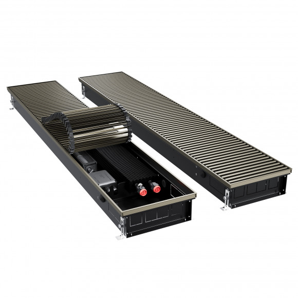 Конвектор внутрипольный Royal Thermo ATRIUM TURBO-90/250/2900-DG-U-DB Конвектор внутрипольный Royal Thermo ATRIUM TURBO-90/250/2900-DG-U-DB