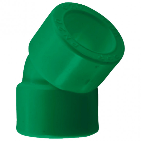 Угольник ПП AntiFire 45гр D50 Green 033956 Угольник ПП AntiFire 45гр D50 Green 033956