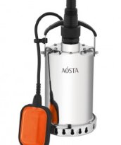 Дренажный насос AOSTA SS CO (чист.вода, нерж.сталь, с поплавком)