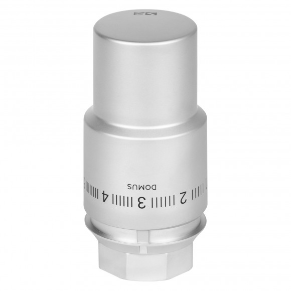 Термоголовка жидкостная Royal Thermo Design PRO М30х1,5 (матовый хром)