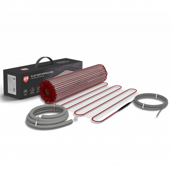 Мат нагревательный Royal Thermo Flat Mat RTFM 2-150-6 с терморегулятором RTI-16 Мат нагревательный Royal Thermo Flat Mat RTFM 2-150-6 с терморегулятором RTI-16