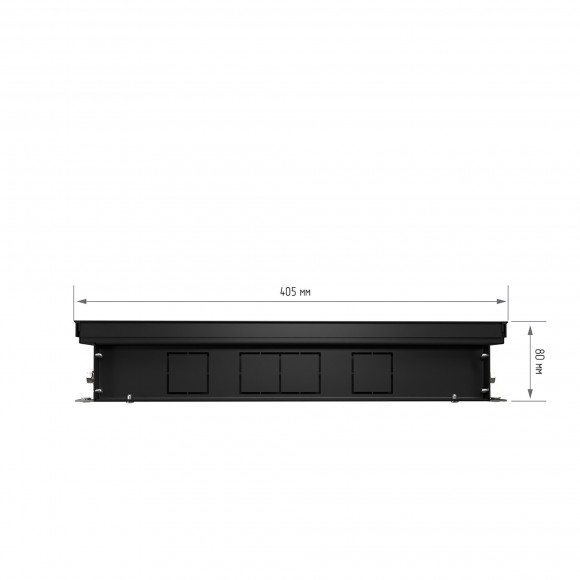 Конвектор внутрипольный Royal Thermo ATRIUM TURBO-80/400/2600-DG-U-AU