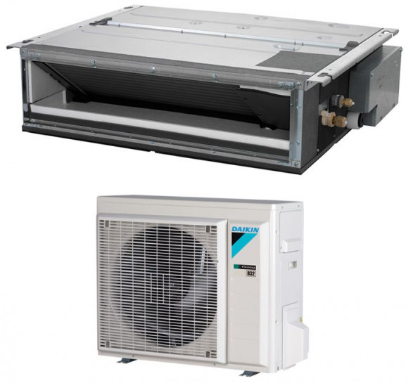 Канальный кондиционер (сплит-система) Daikin FDXM50F9 / RXM50R с зимним комплектом (-30) Канальный кондиционер (сплит-система) Daikin FDXM50F9 / RXM50R с зимним комплектом (-30)