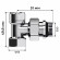 Набор термостатический осевой Royal Thermo Design 1/2"М30х1,5 (Хром) Набор термостатический осевой Royal Thermo Design 1/2"М30х1,5 (Хром)
