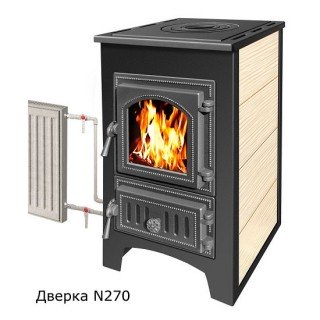 Везувий ПК-01 печь-камин с теплообменником (керам.)